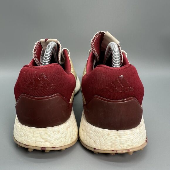 Adidas Crossknit DPR Mens 8.5 Spikeless Golf Shoes EF5746 Sneakers Red Tan Lace main image 7